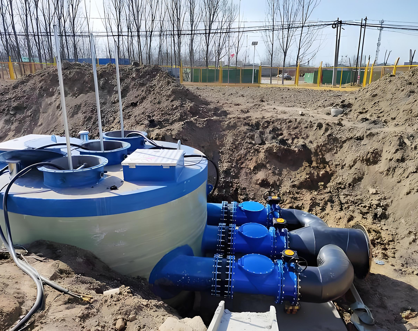 一体化轴流泵站